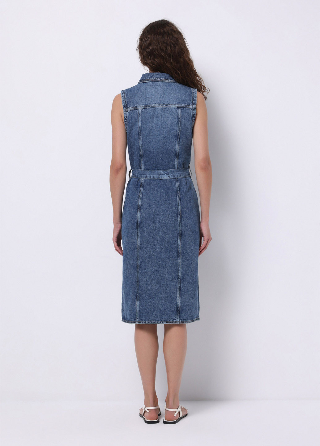 Синя джинсова сукня сукня-сорочка Colin's однотонна