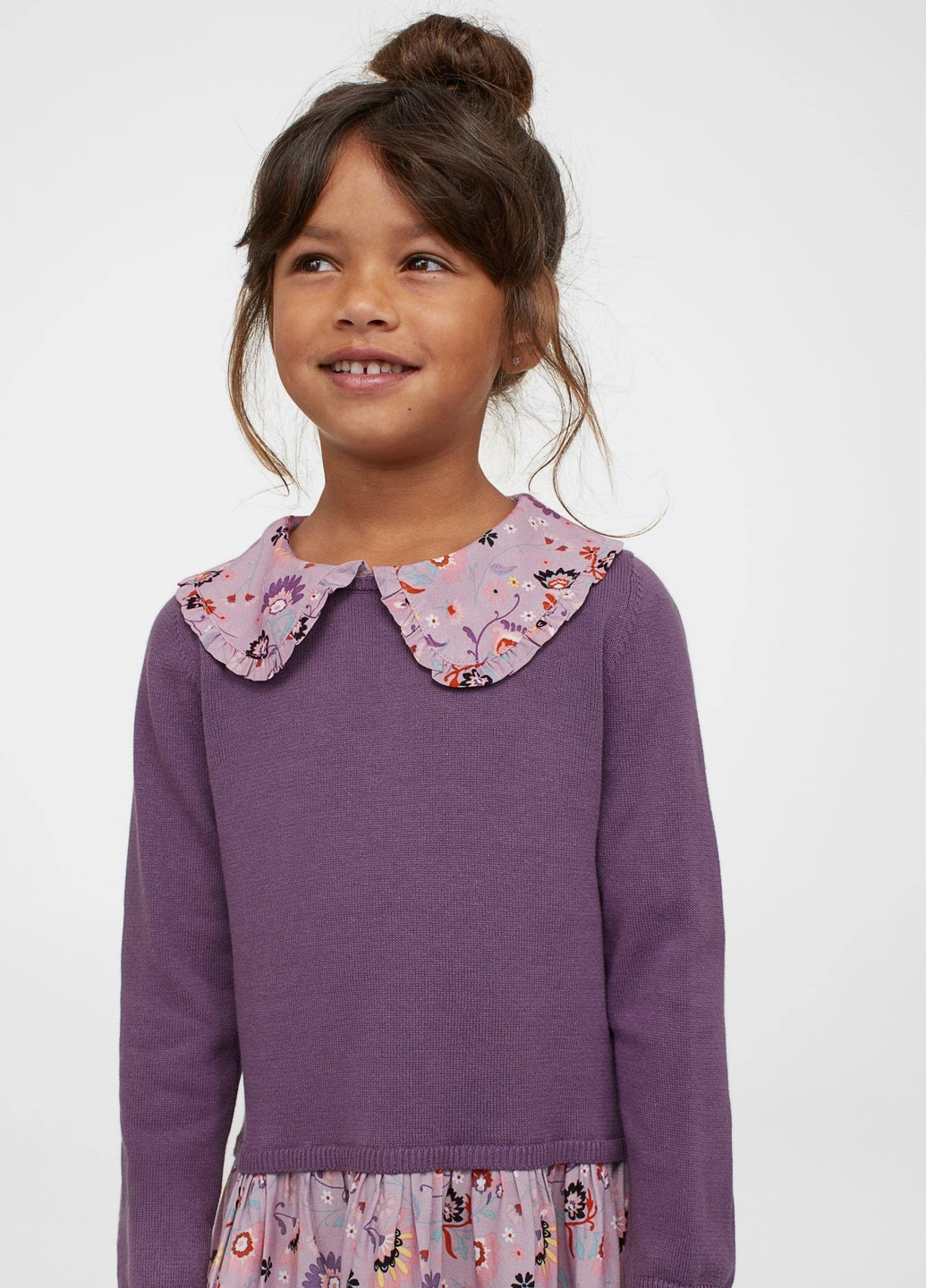 Фіолетова сукня демісезон,фіолетовий, H&M (254733226)