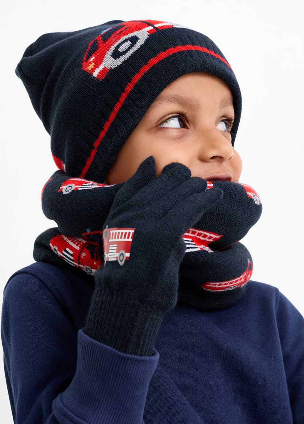 Комплект (шапка, шарф-снуд, рукавички) C&A (369838960)