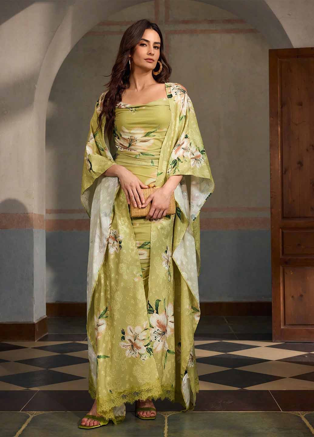 Костюм сукня, накидка) SHEIN (367194543)