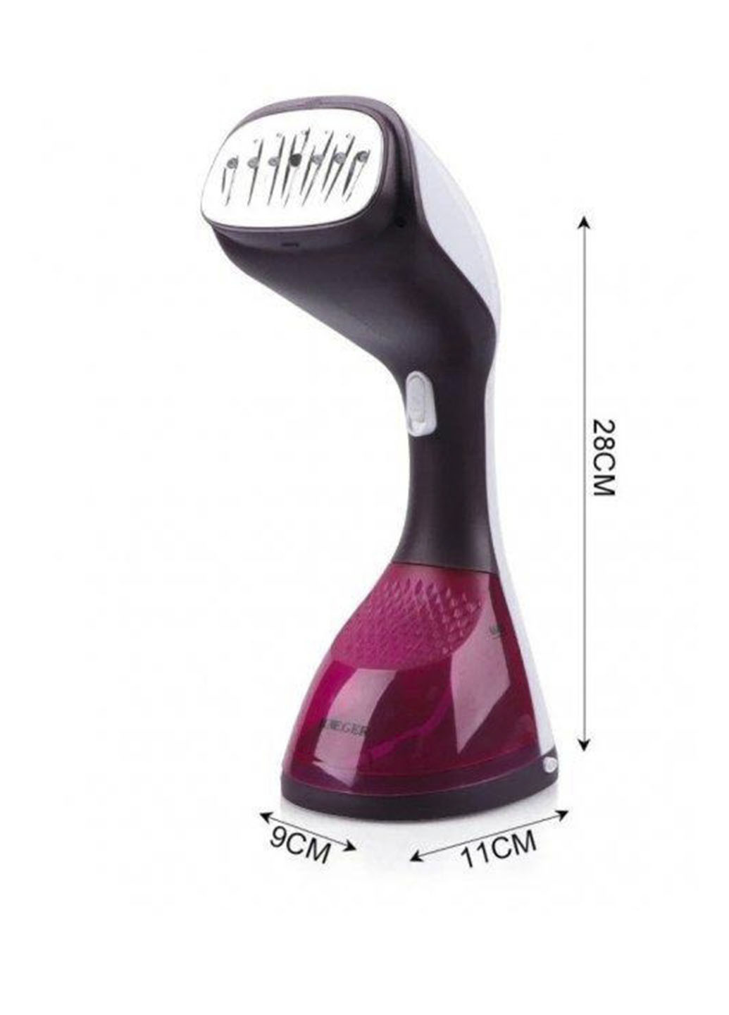 Відпарювач для одягу ручний вертикальний 220мл 1400Вт Haeger (253052085)