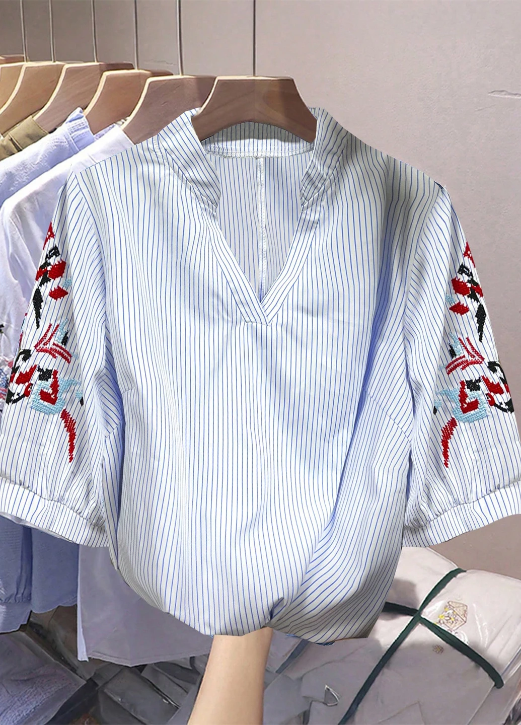 Біла блуза SHEIN