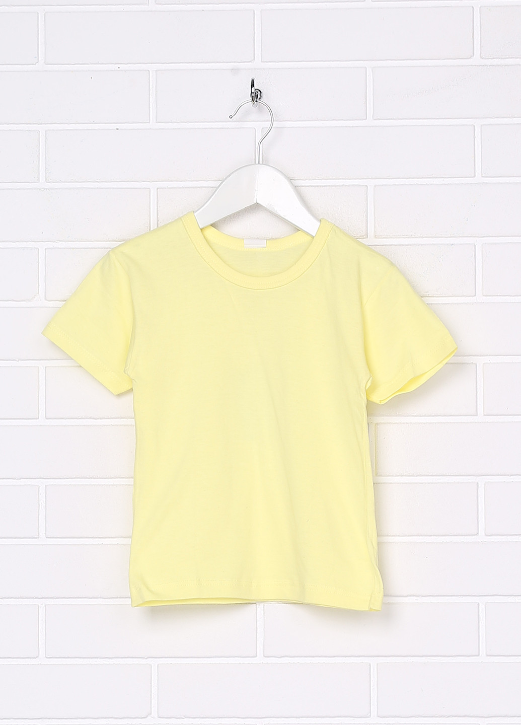 Желтая летняя футболка с коротким рукавом Bimba