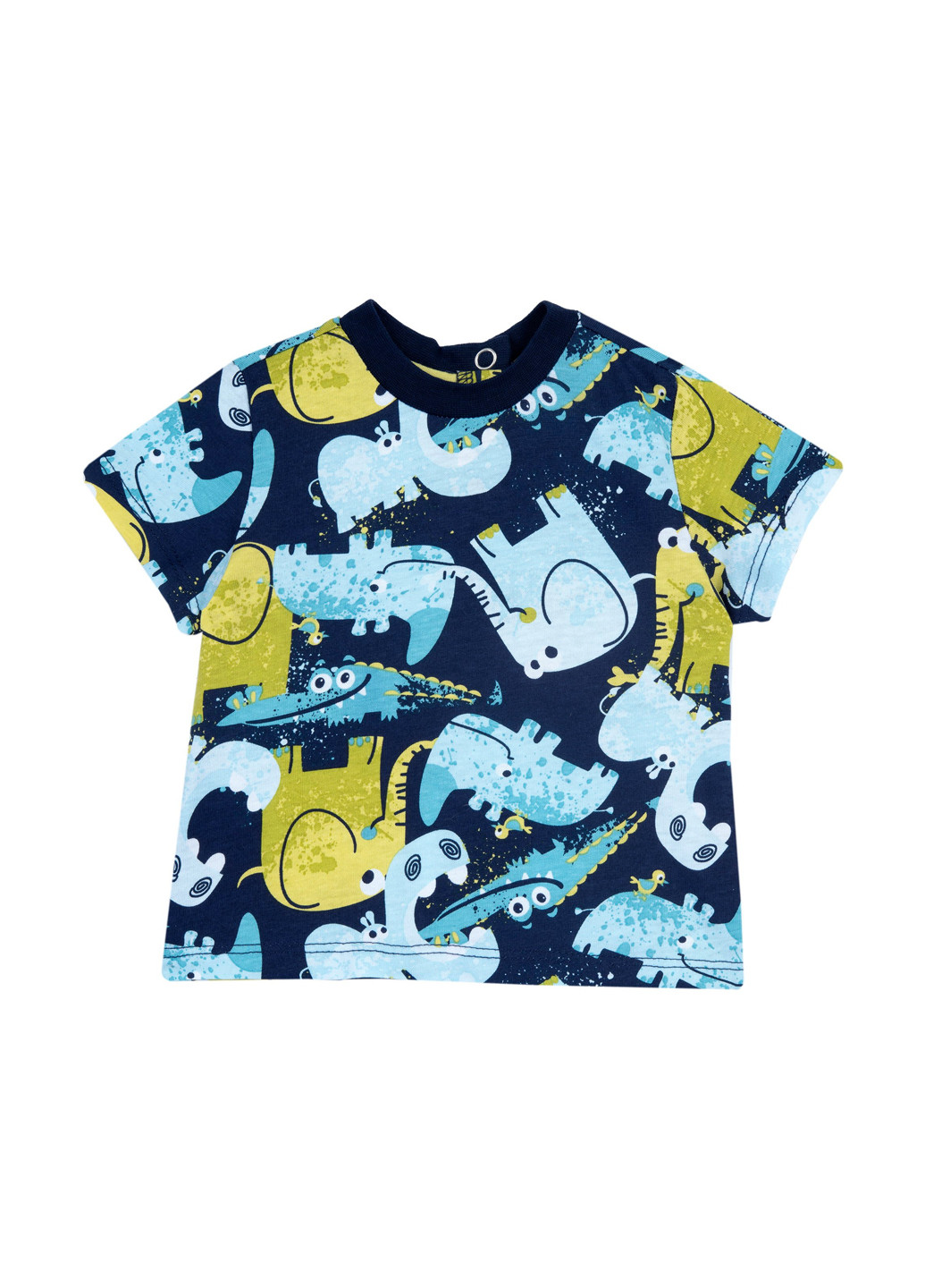 Темно-синяя летняя футболка Chicco