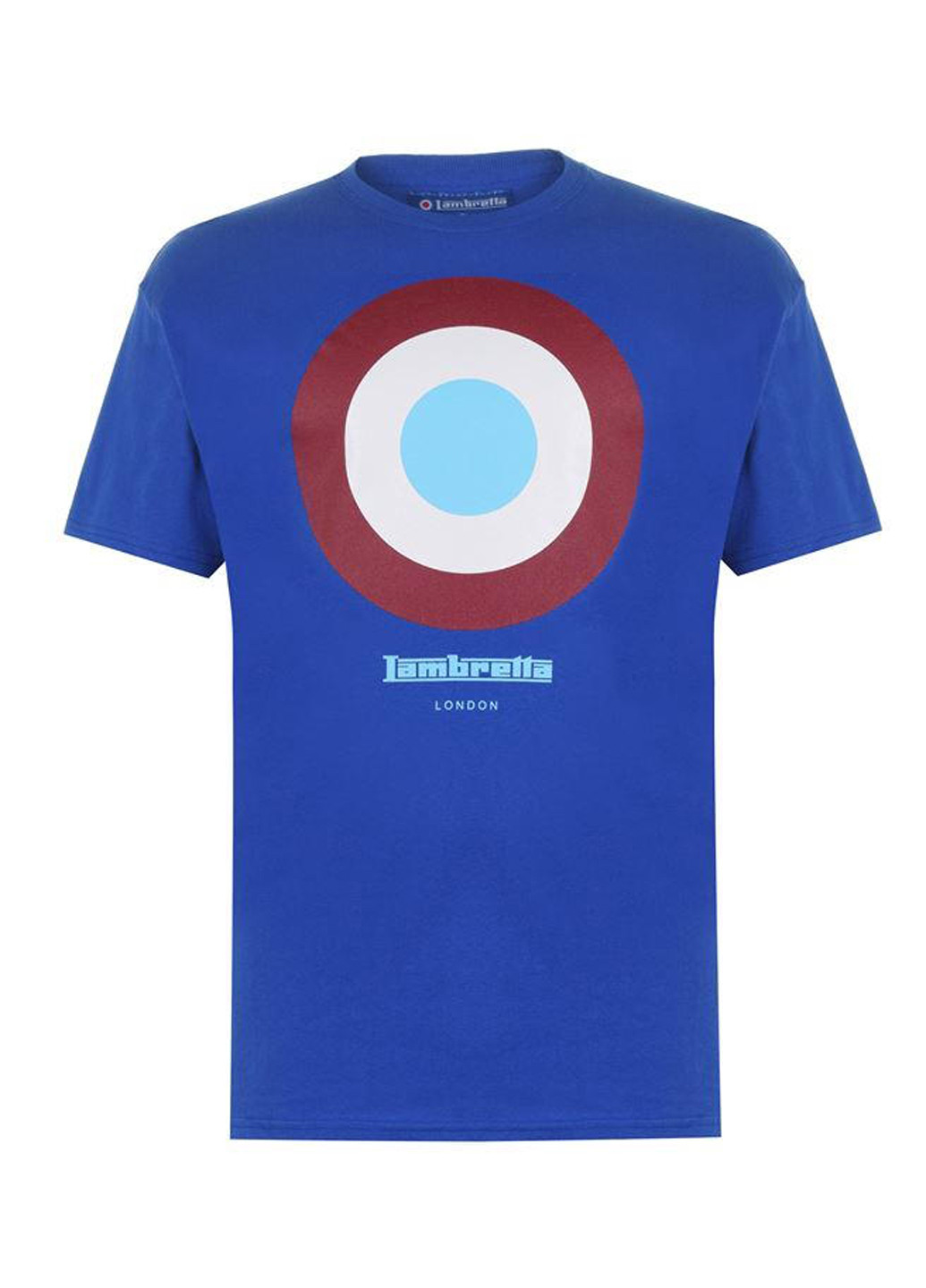Синяя футболка Lambretta