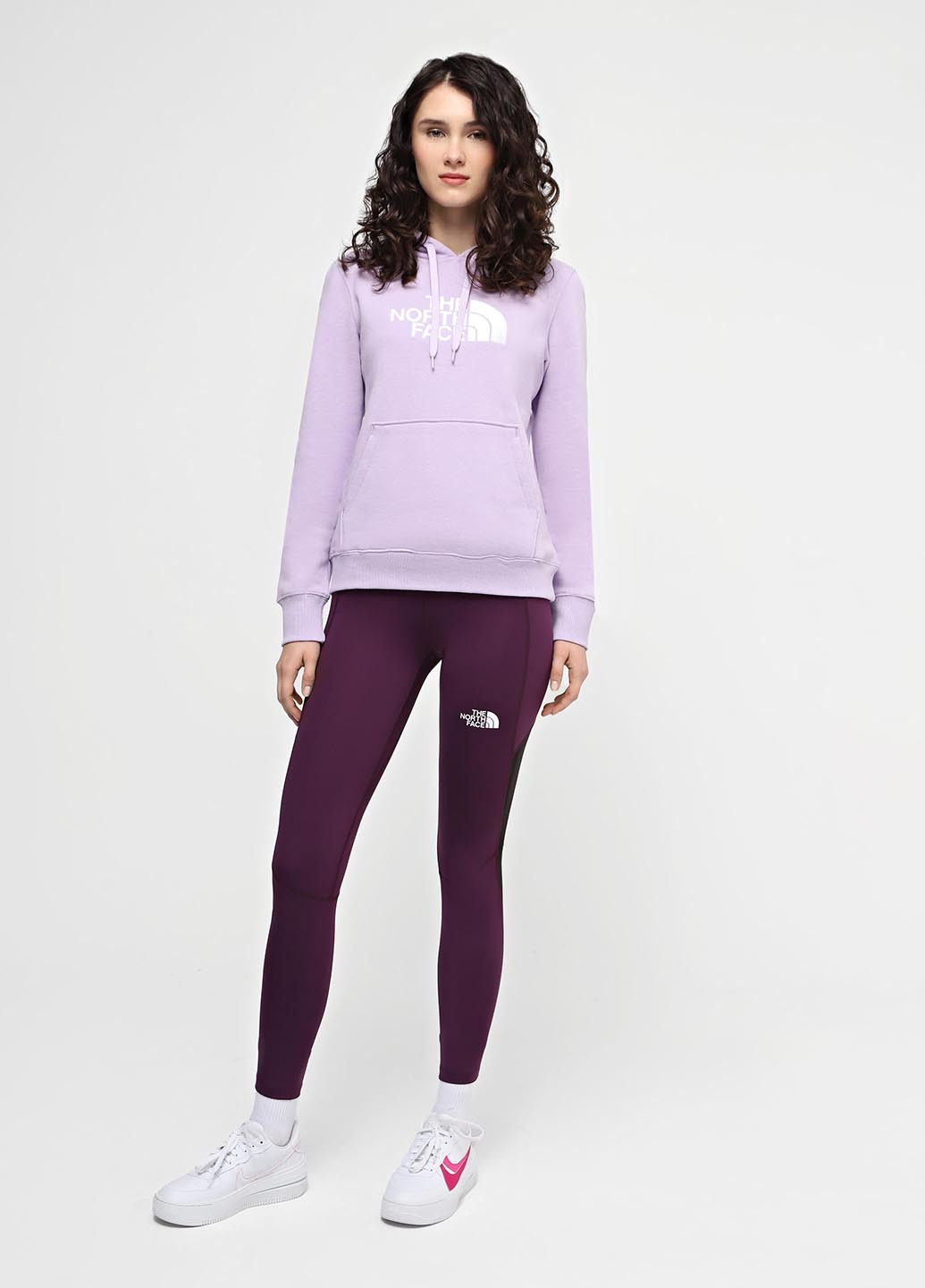 Фиолетовые демисезонные леггинсы The North Face
