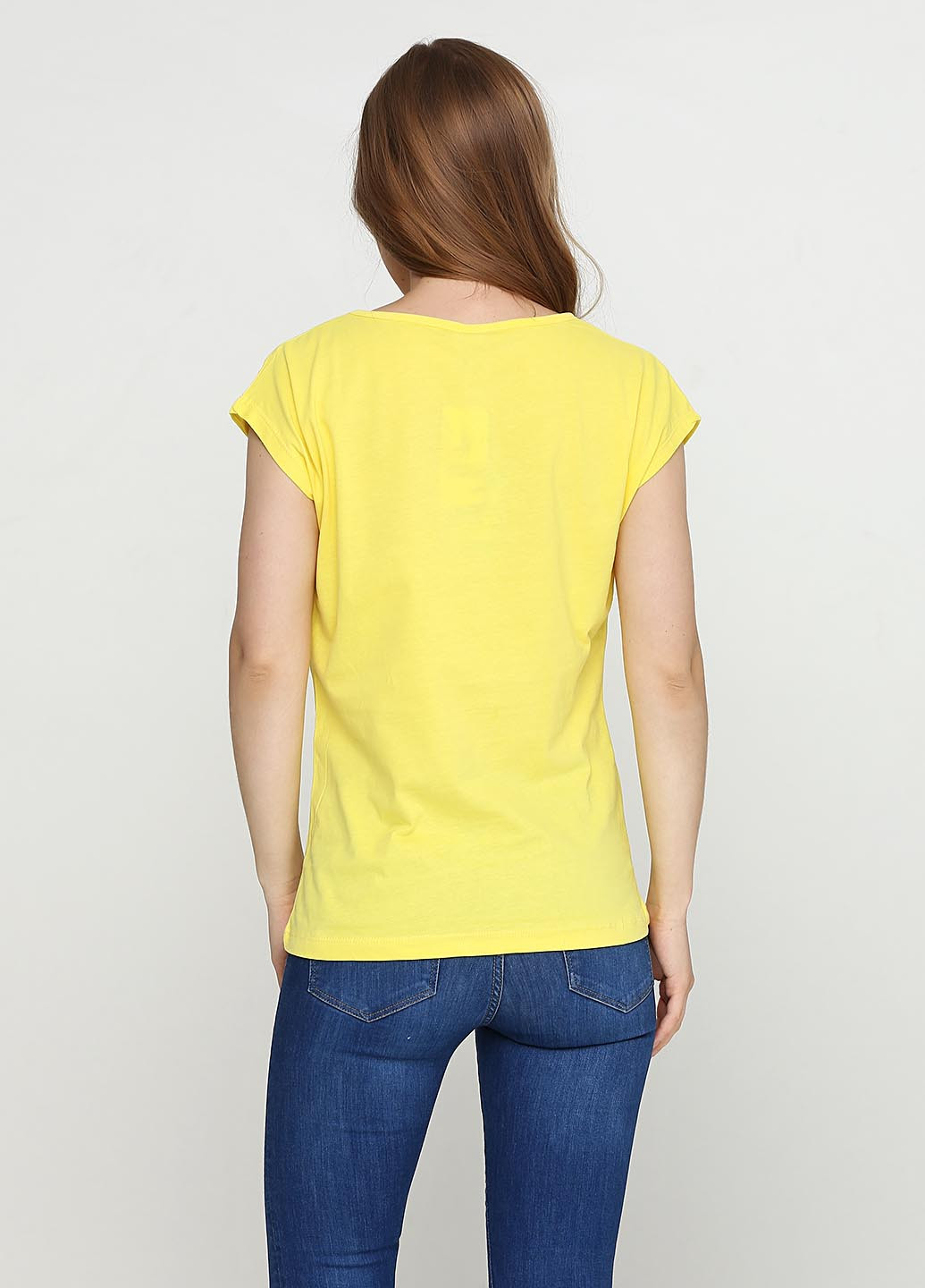 Желтая демисезон футболка Frekans