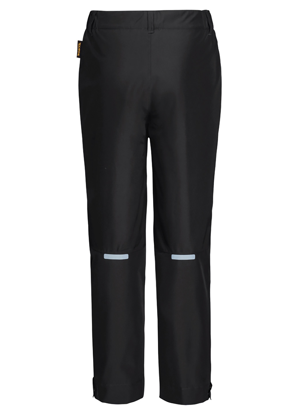 Черные спортивные зимние прямые брюки Jack Wolfskin