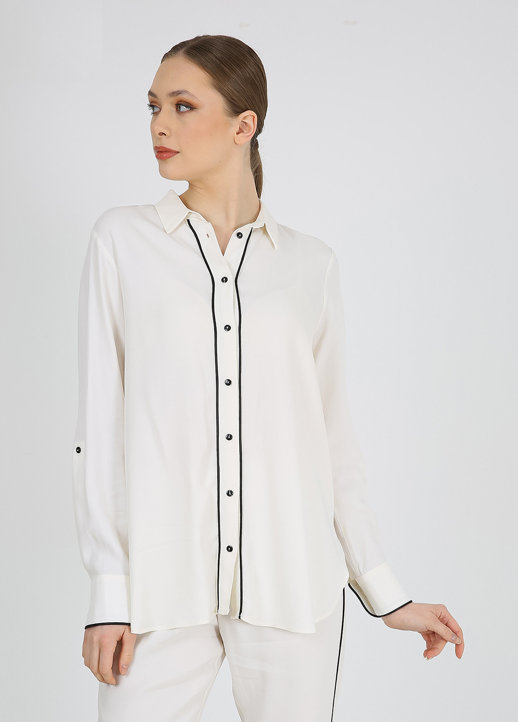 Белая блуза Casalini