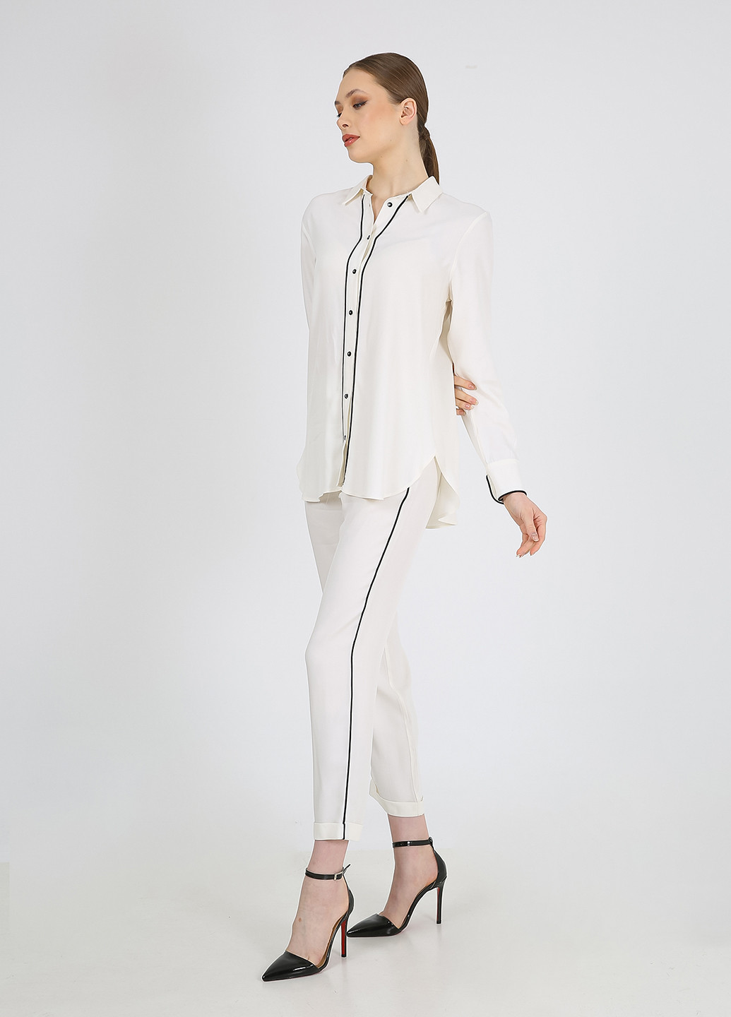 Белая блуза Casalini