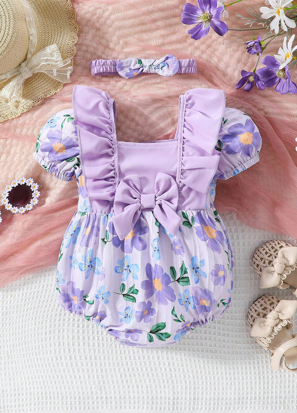 Комплект (боді, пов'язка) SHEIN (346167740)