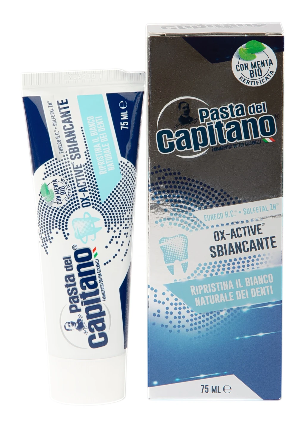 Зубна паста Dentifricio OX ACTIVE SBIANCANTE 75 мл Pasta del Capitano (225544510)