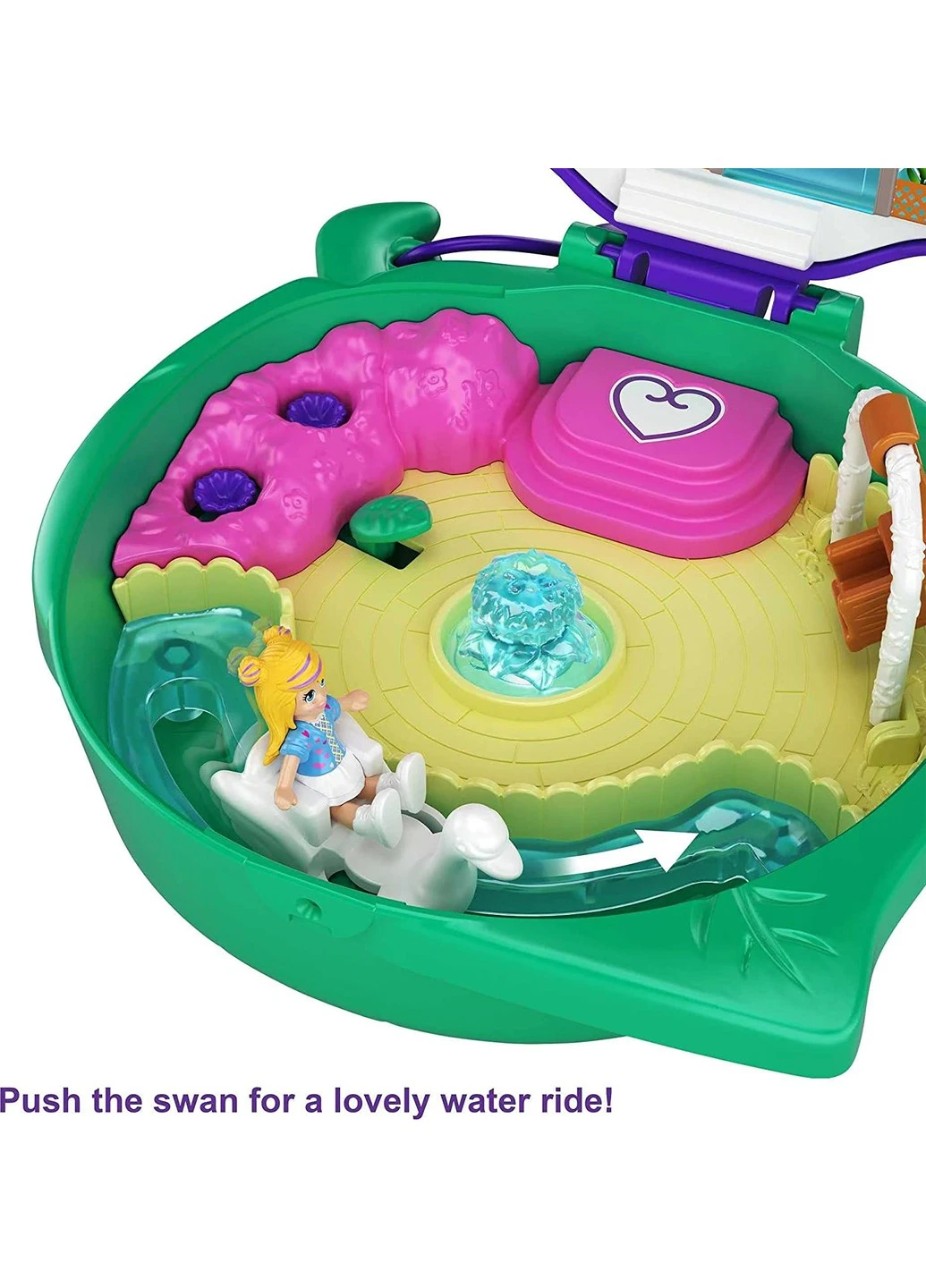 Игровой набор Полли Покет Polly Pocket Pocket World Lil' Ladybug Garden Карманный Мир Сад божьей коровки (GKJ48) Mattel (255665136)