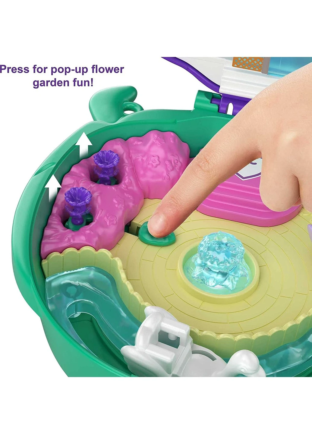 Игровой набор Полли Покет Polly Pocket Pocket World Lil' Ladybug Garden Карманный Мир Сад божьей коровки (GKJ48) Mattel (255665136)