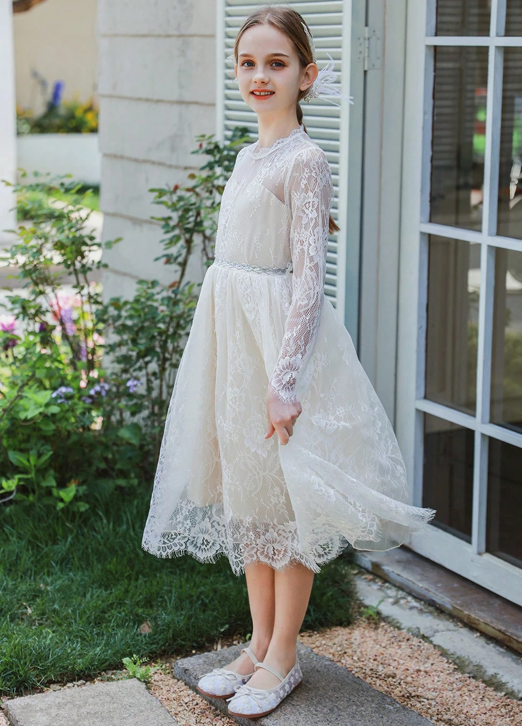 Біла сукня SHEIN (316150147)