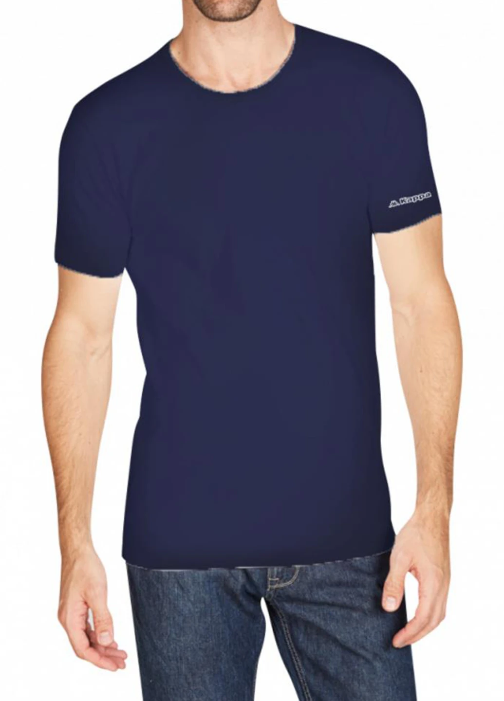 Темно-синя футболка k1306 blunavy Kappa T-shirt Mezza Manica Girocollo