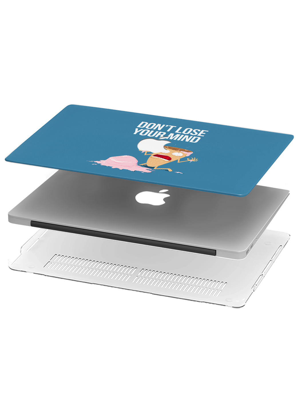 Чехол пластиковый для Apple MacBook Air 13 A1466/A1369 Не теряй рассудок (Don't lose your mind) (6351-2161) MobiPrint (218988110)