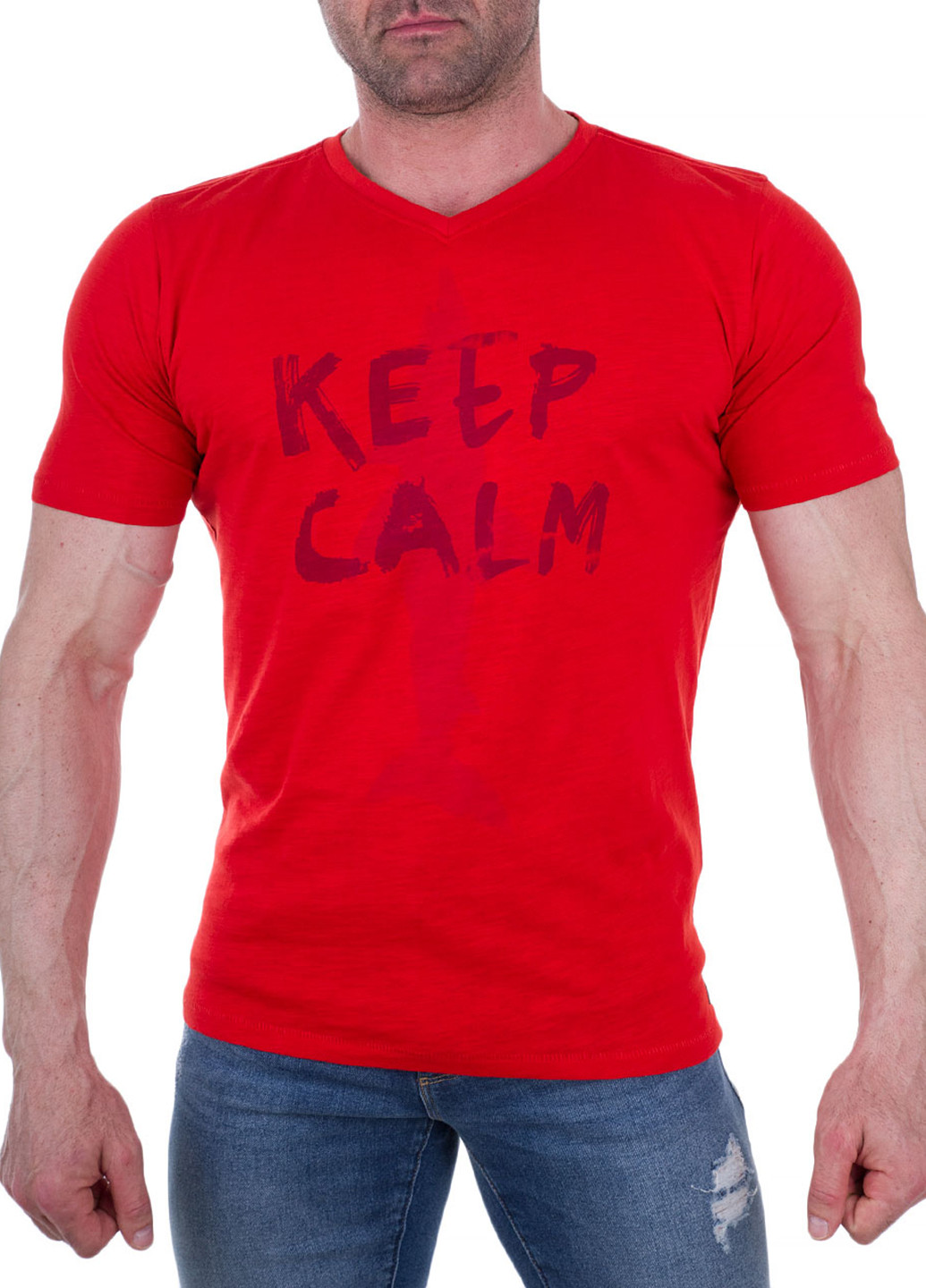 Красная футболка Kitaro