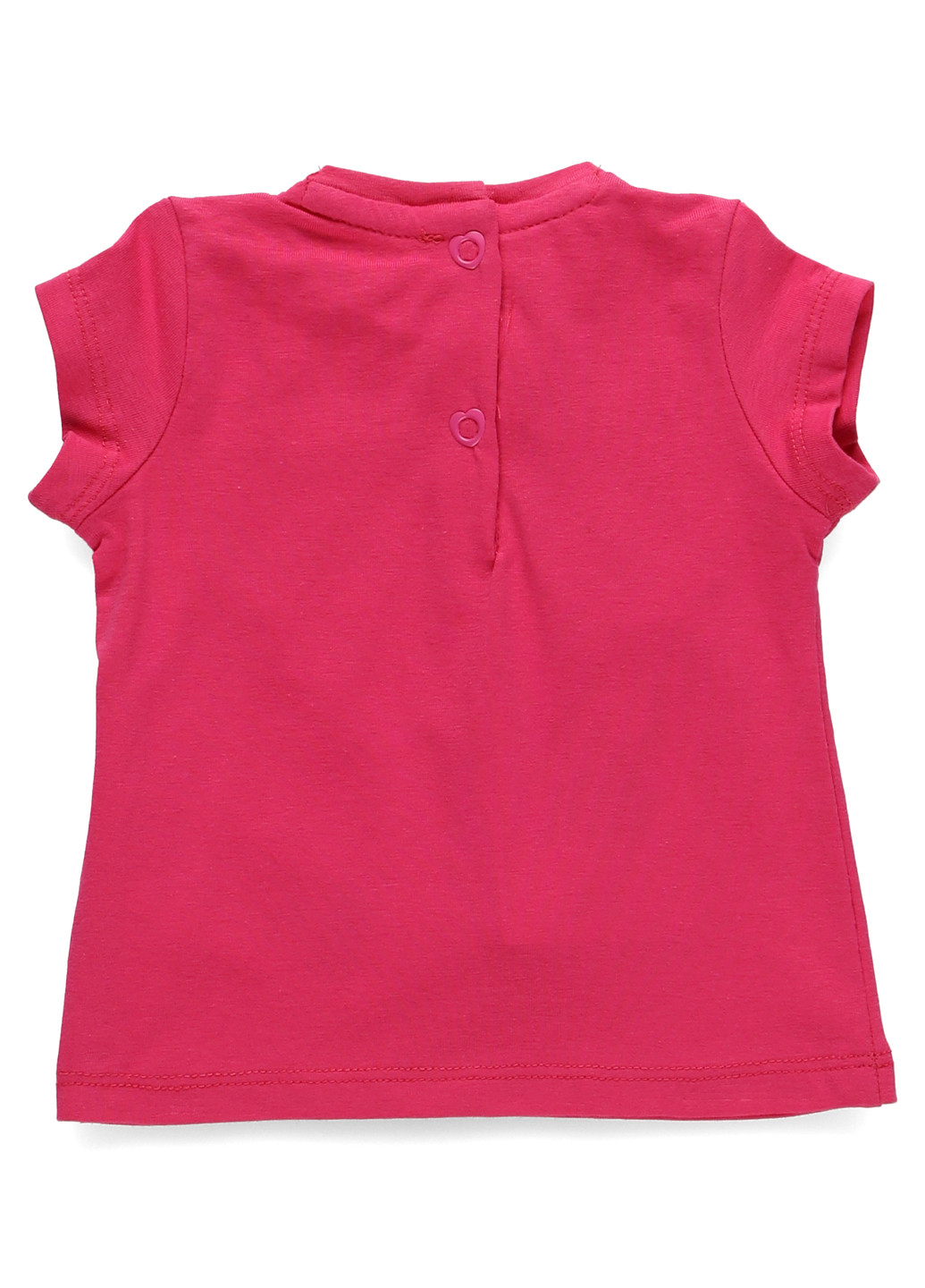 Розовая летняя футболка Chicco