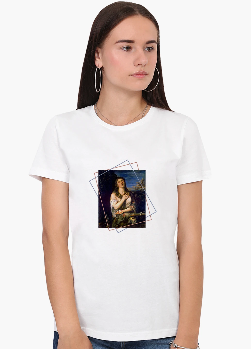 Футболка жіноча Марія Магдалина Карантин (Mary Magdalene Quarantine) Білий (8976-1413) XXL MobiPrint - (216195130)