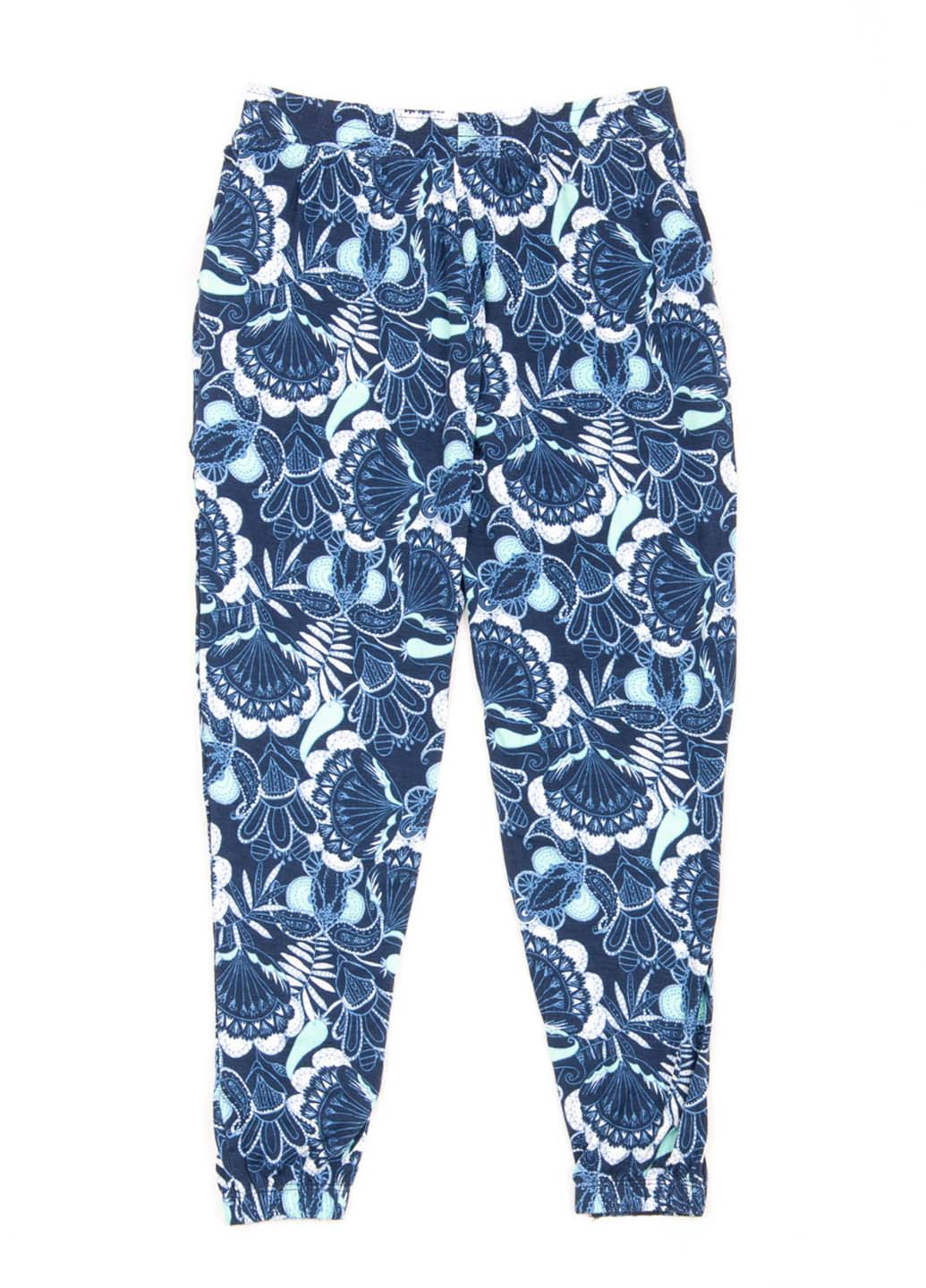 Синие кэжуал демисезонные джоггеры брюки Pepperts
