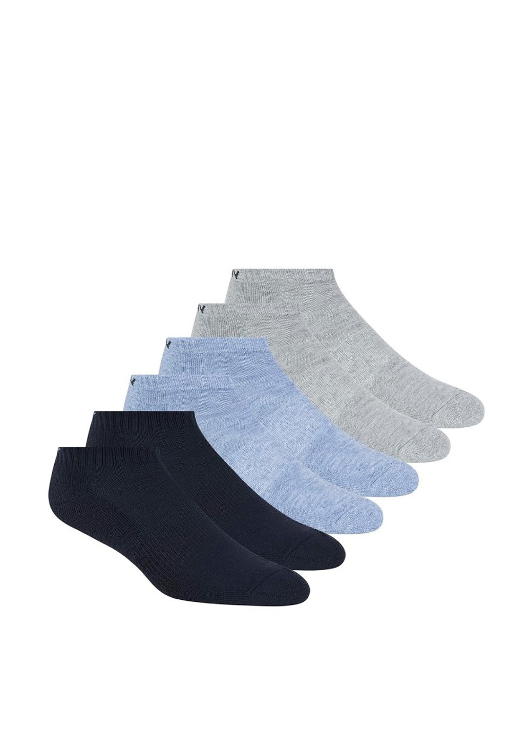 Комбинированные носки (6 пар) DKNY логотипы (364063214)