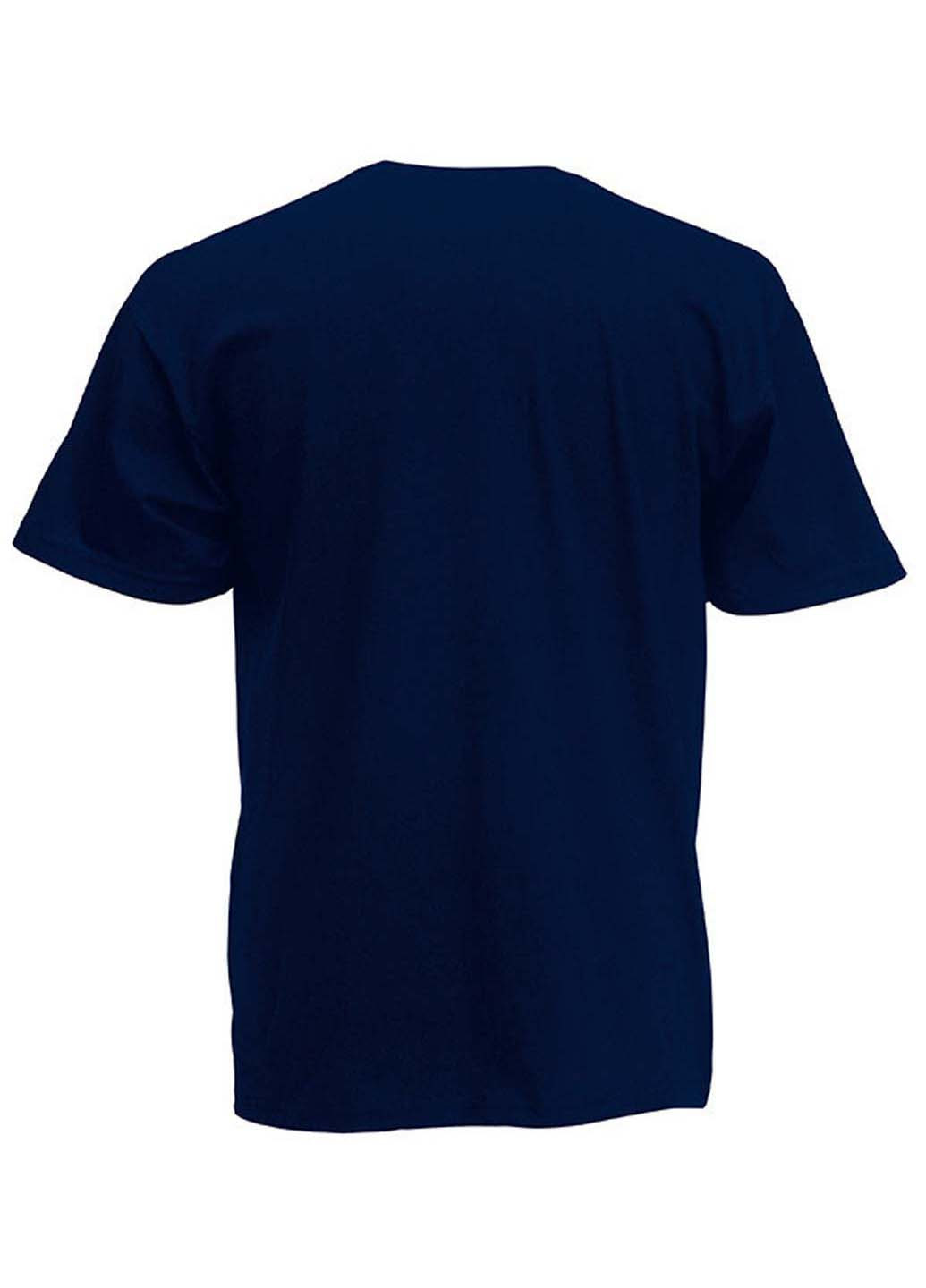 Темно-синяя футболка Fruit of the Loom