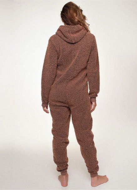 Женская пижама Комбинезон Linga Dore тёмно-коричневый