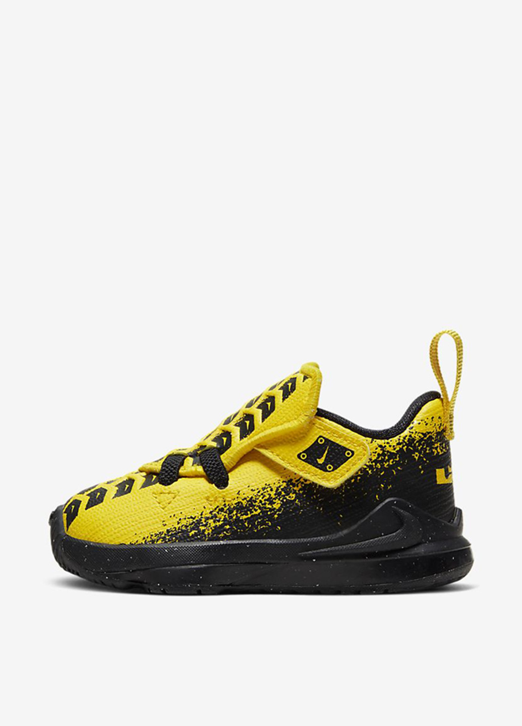 Желтые всесезон кроссовки Nike LEBRON XVII AUTO TD