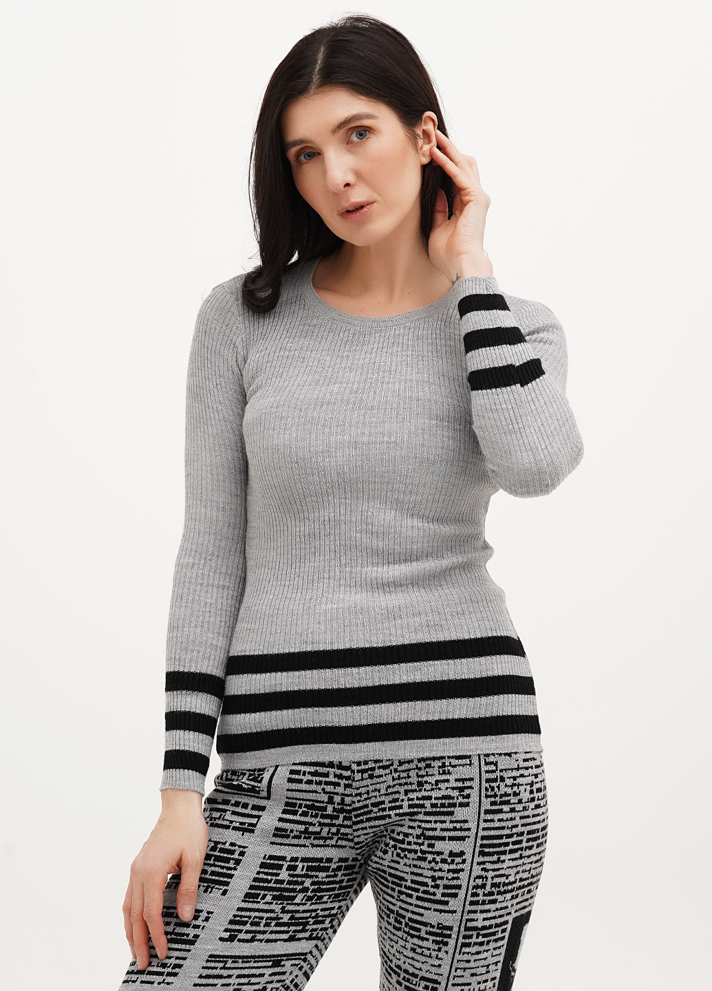 Серый демисезонный джемпер джемпер Imperial