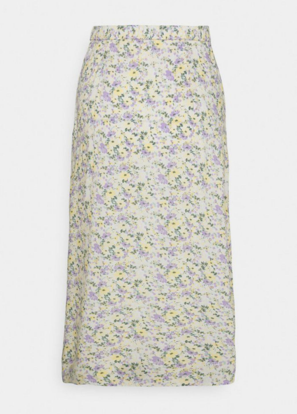 Разноцветная повседневный цветочной расцветки юбка Hollister карандаш