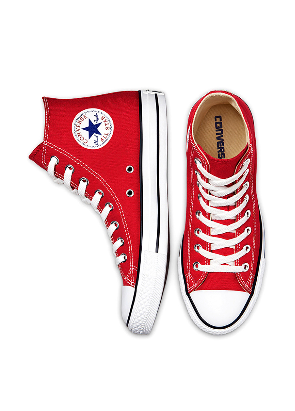 Червоні кеди Converse ALL STAR HI