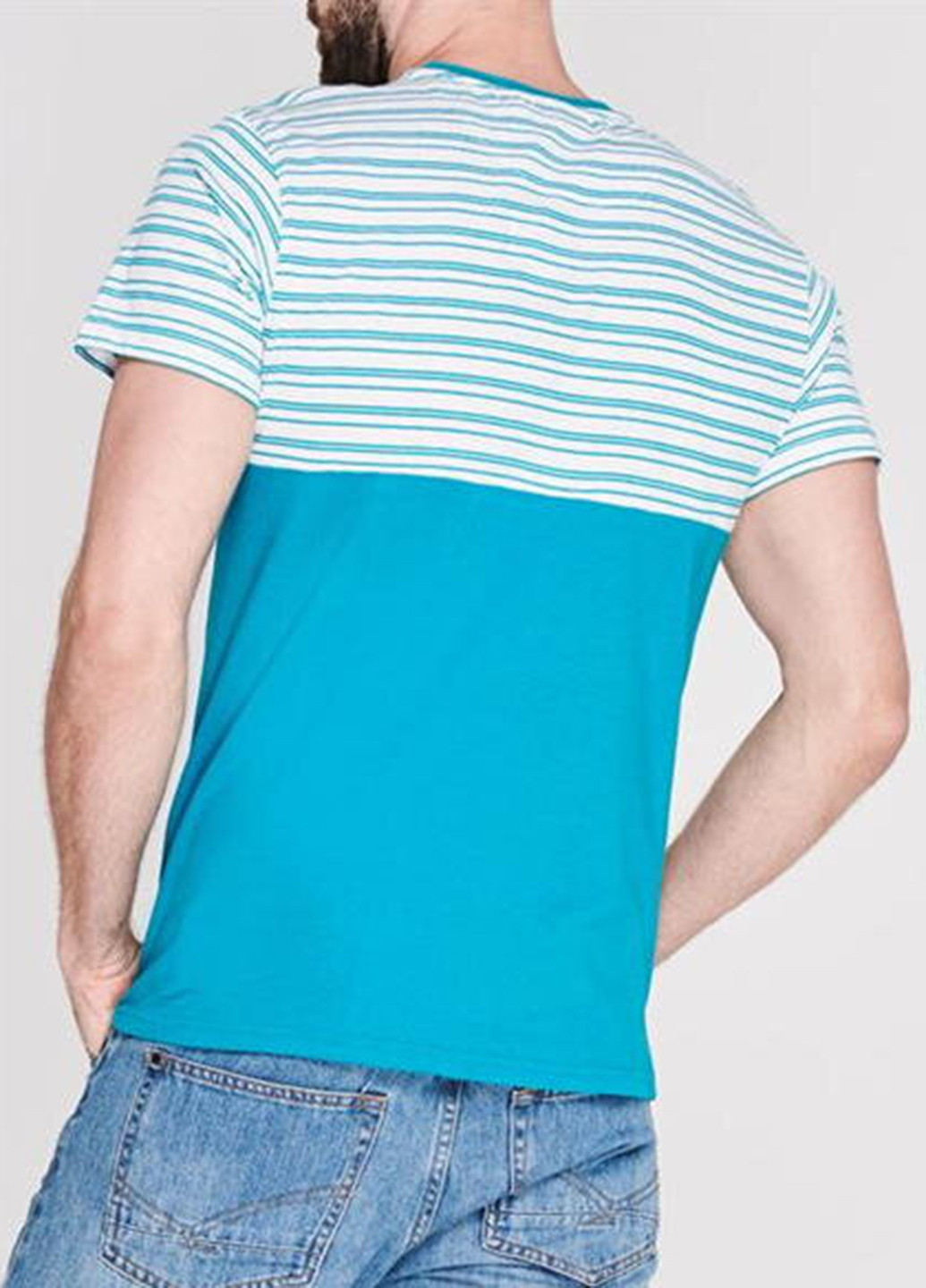 Голубая футболка Pierre Cardin