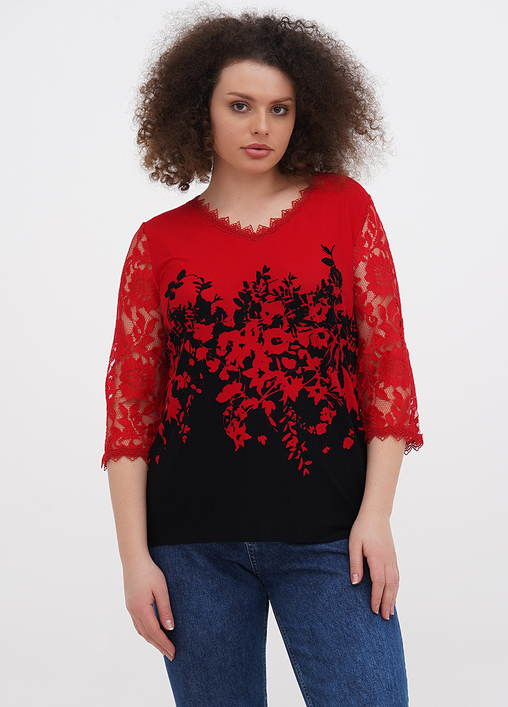 Чёрная блуза Fair Lady