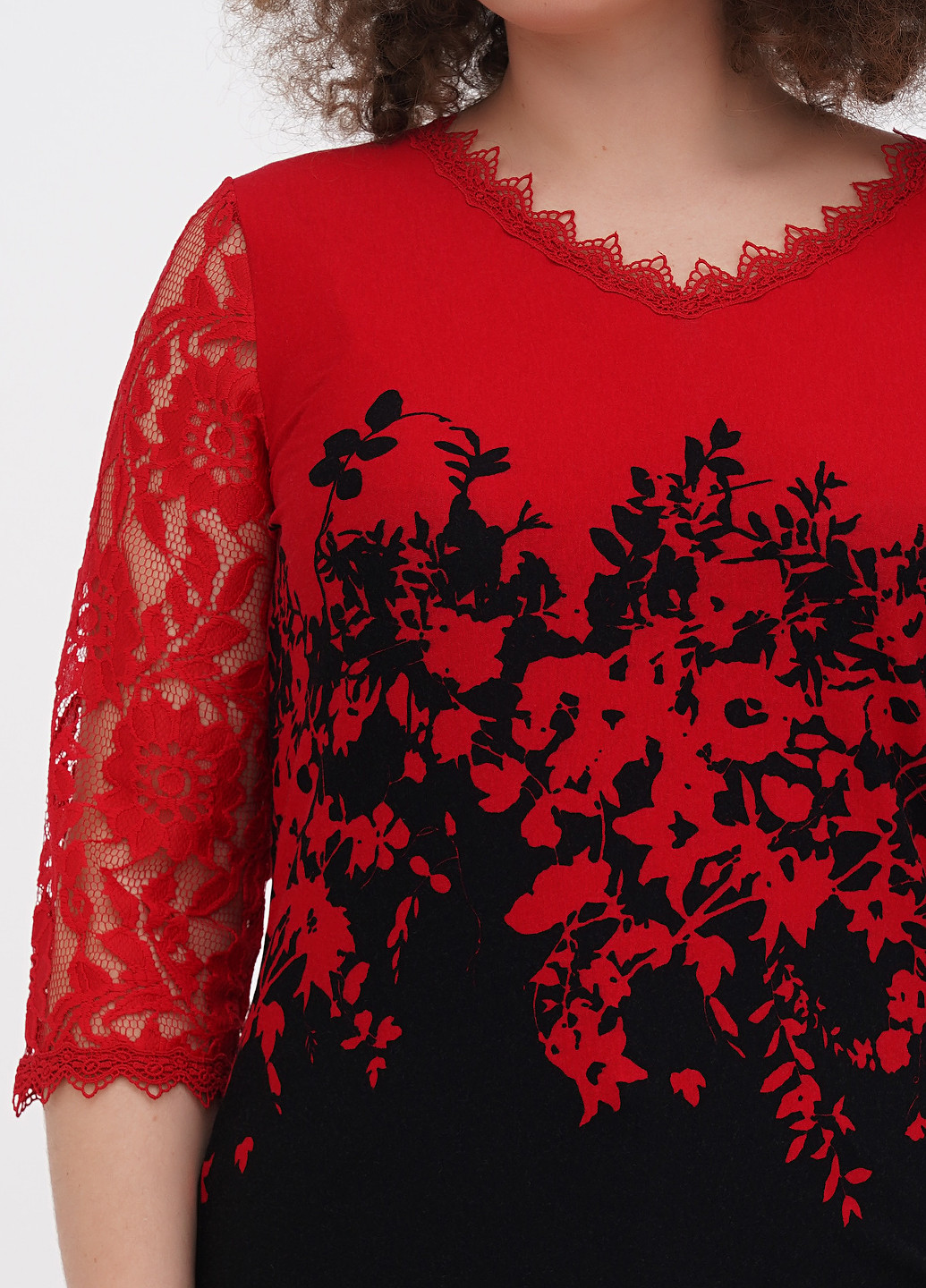 Чёрная блуза Fair Lady