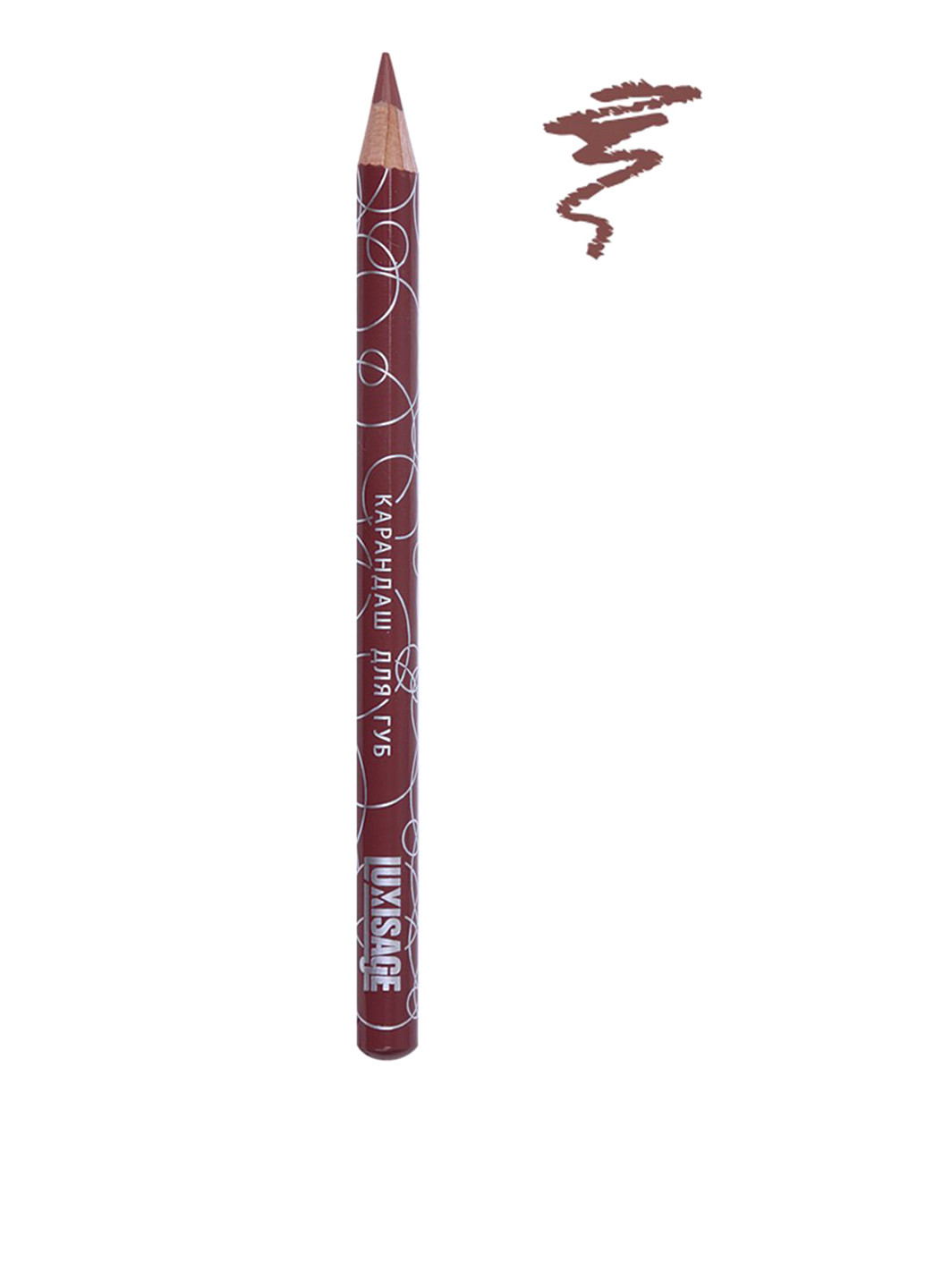 Карандаш для губ № 55 (сливово-розовый), 1,75 г Luxvisage (74532217)