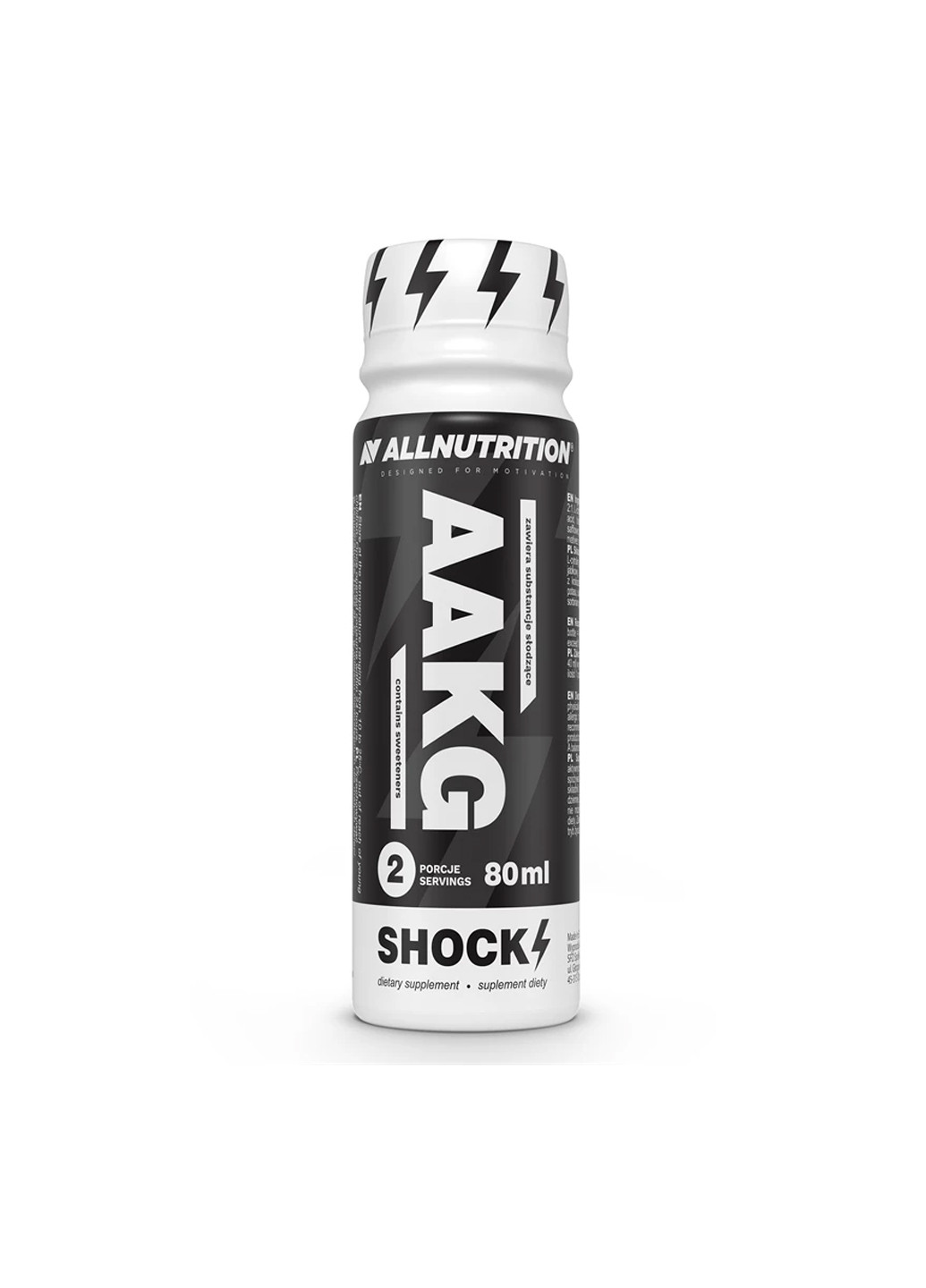 Предтренировочный комплекс AAKG Shok Shot - 80ml ] Allnutrition (240154106)