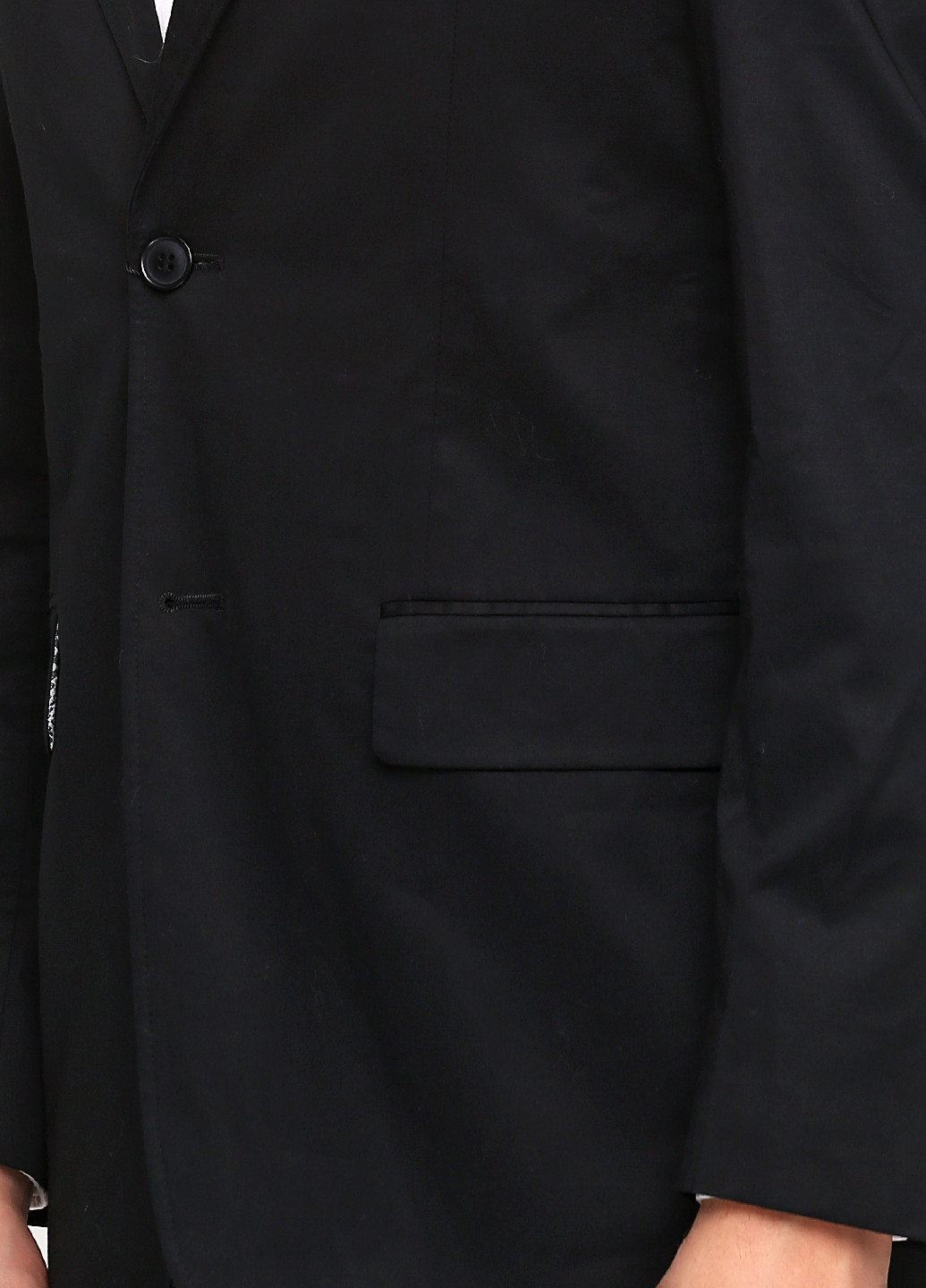 Пиджак Moscanueva с длинным рукавом однотонный чёрный кэжуал