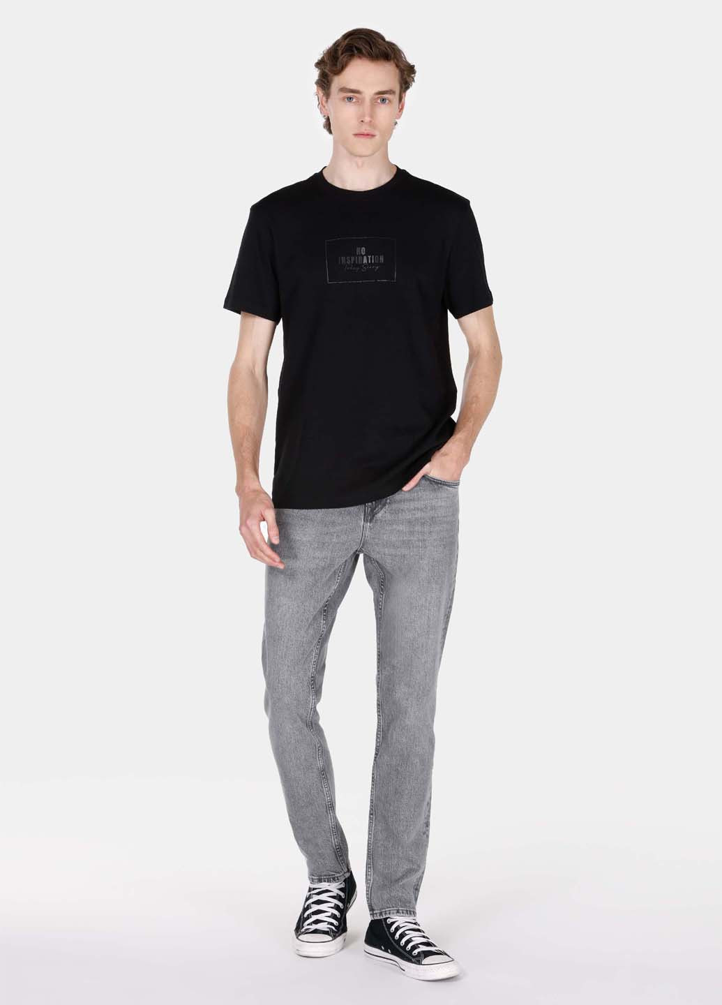 Чорна футболка Colin's