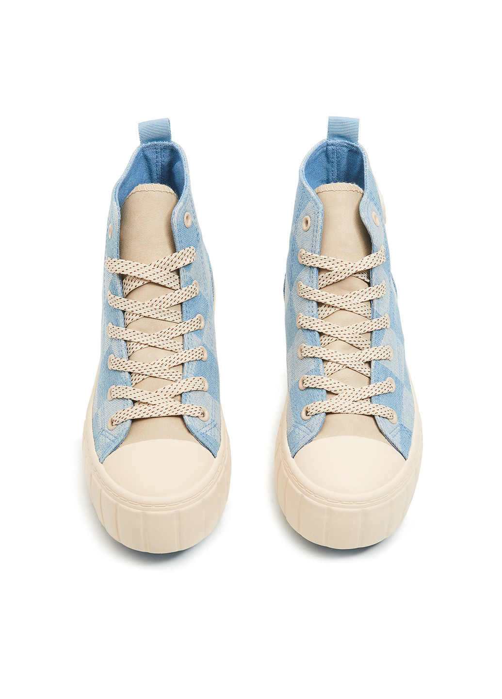 Світло-синій кеди Cropp