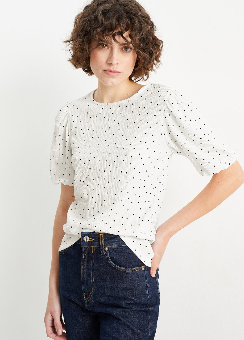 Біла блуза C&A