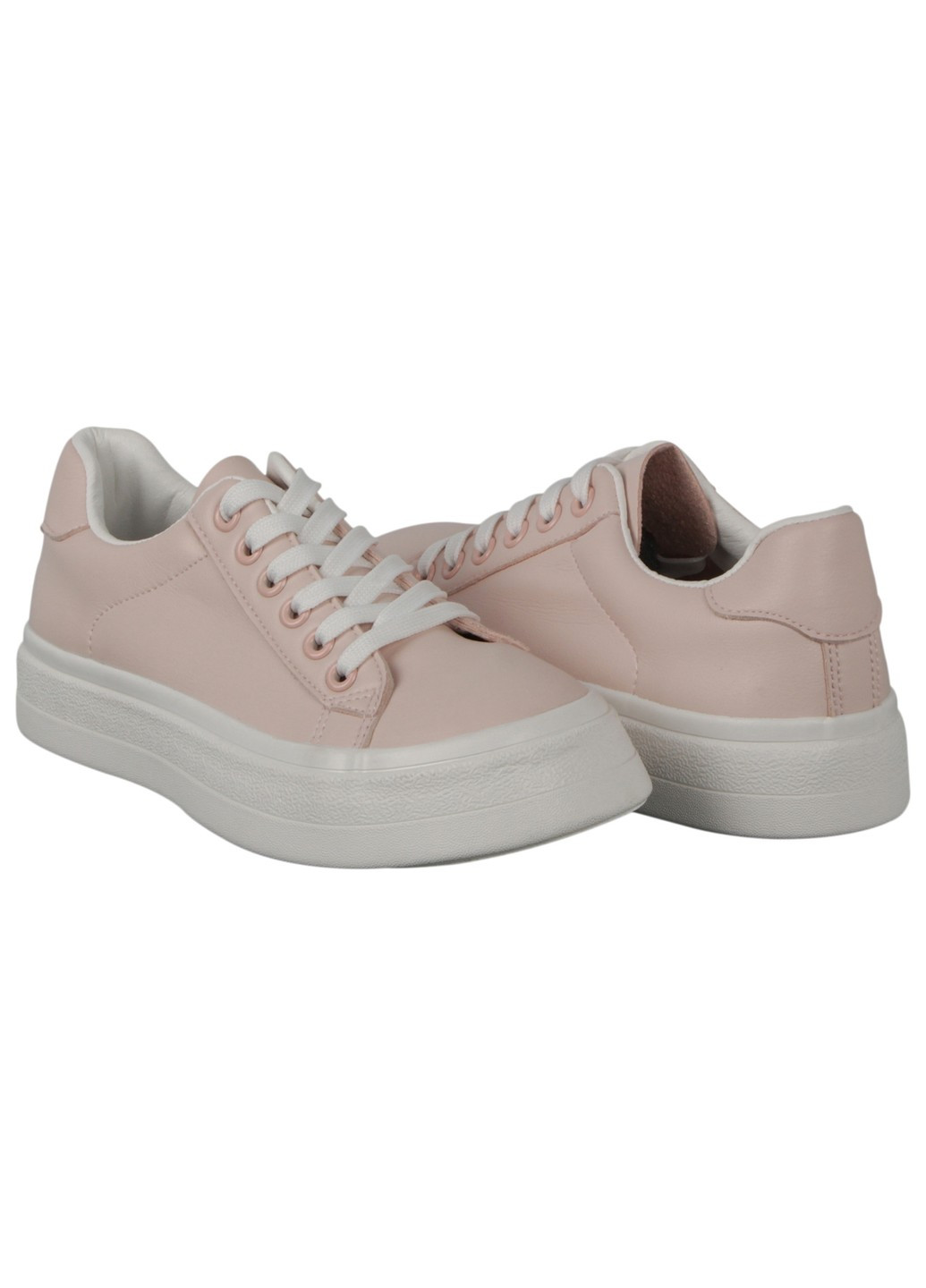 Розовые демисезонные женские кроссовки 198007 Renzoni