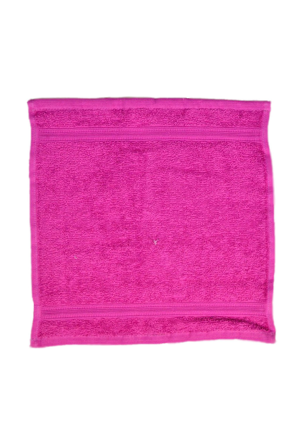 Home Line полотенце, 30х30 см однотонний рожево-ліловий виробництво - Індія