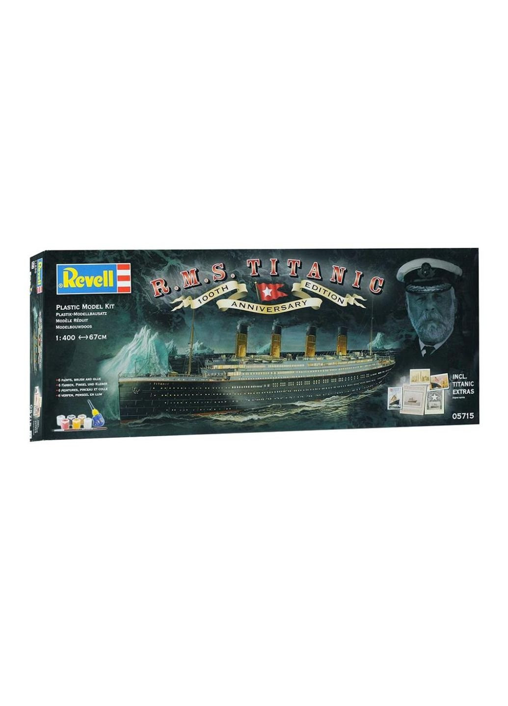 Сборная модель Лайнер Титаник. К 100-летию постройки. 1:400 (4009803057156) Revell (254082165)