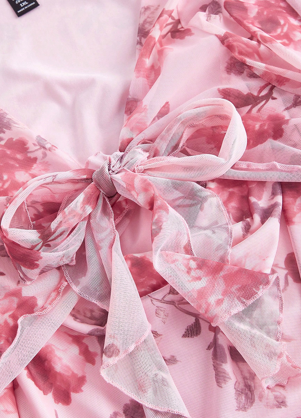 Светло-розовая блуза SHEIN