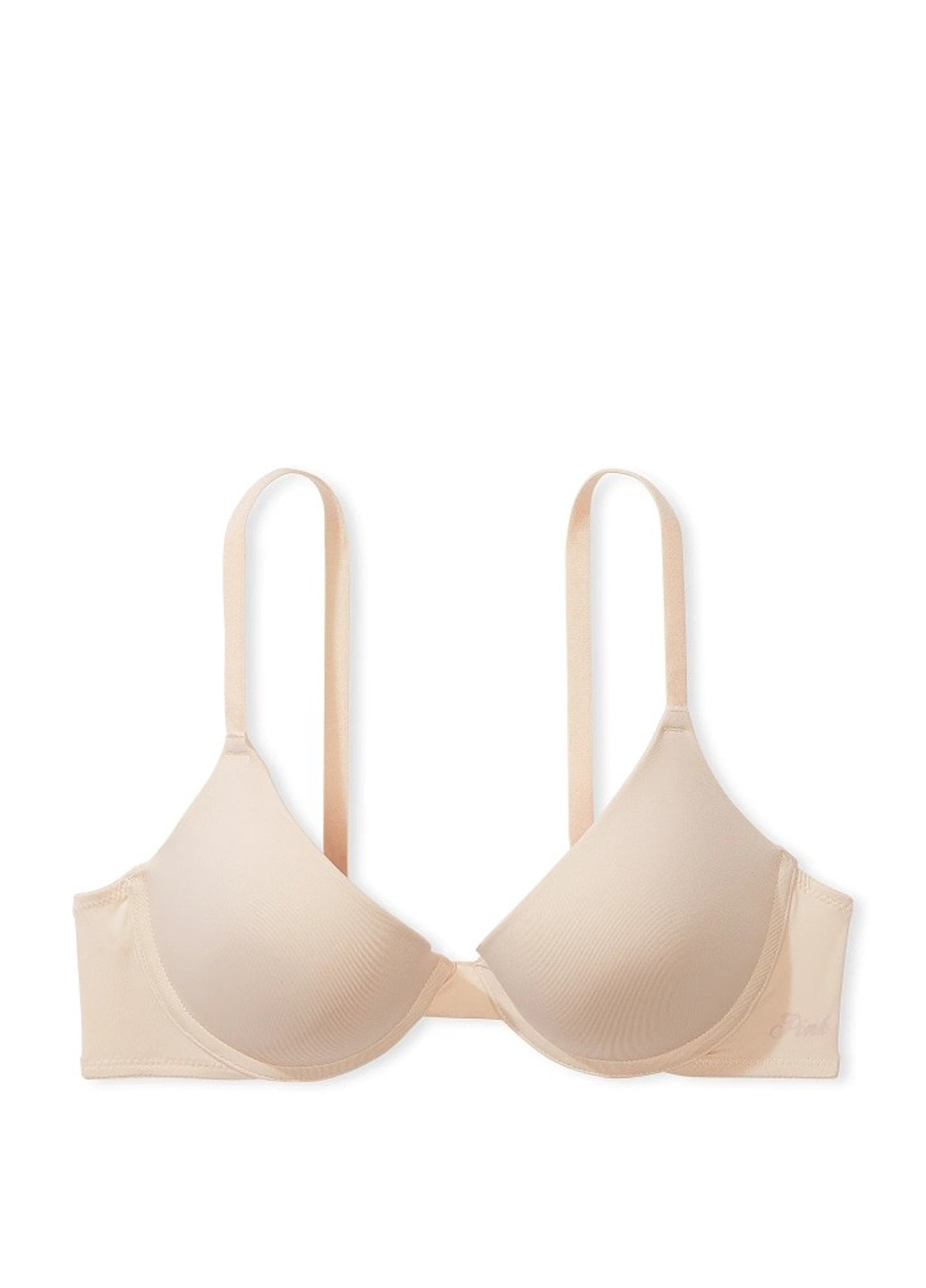 Бежевий бюстгальтер Victoria's Secret з кісточками поліамід