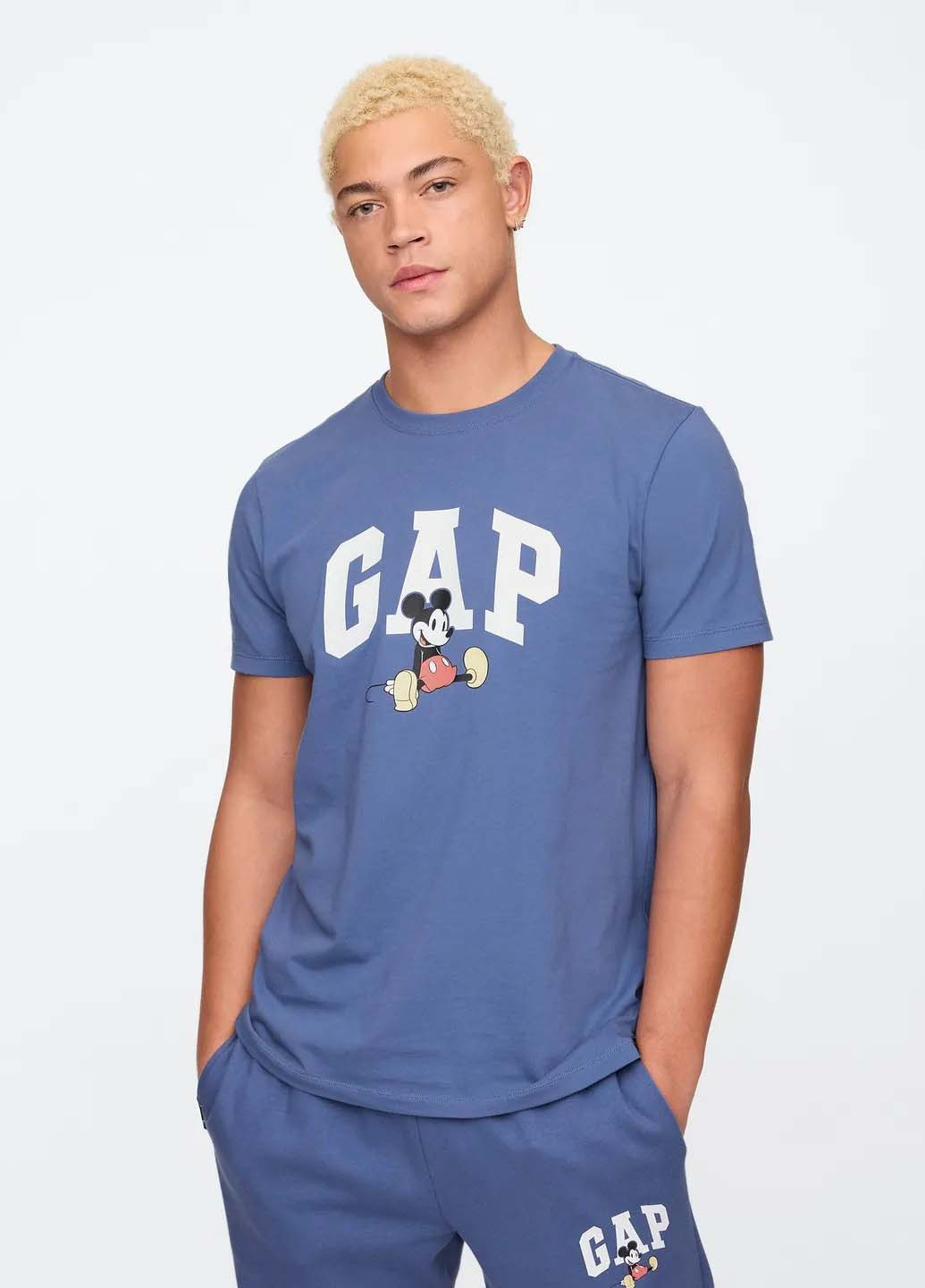 Синяя футболка Gap