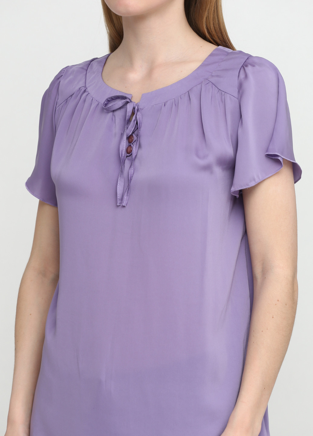 Сиреневая летняя блуза Софі