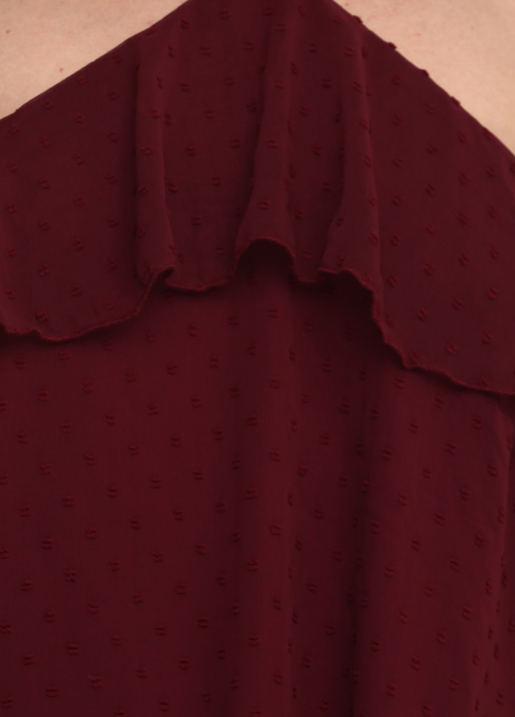 Темно-бордовая летняя блуза Miami