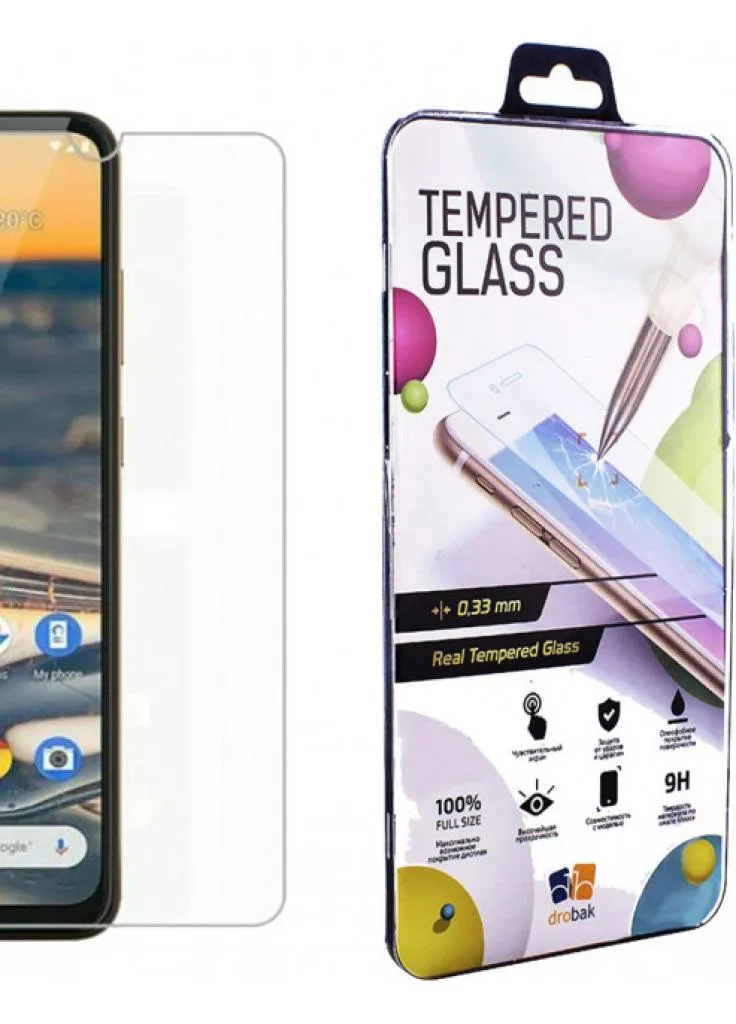 Стекло защитное Nokia 5.3 (121211) (121211) Drobak (203978667)